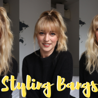 How I Style My Bangs - Tips & Tricks